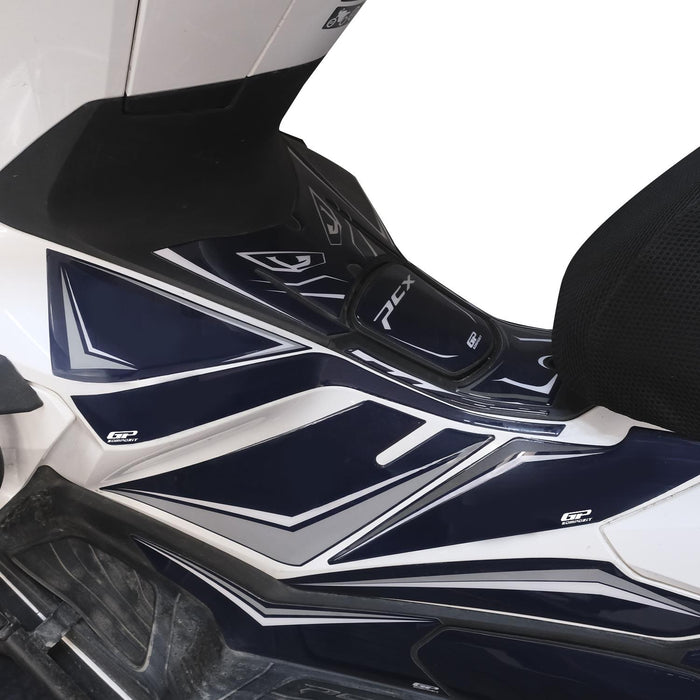 GP Kompozit Tank Pad / Fuel Tank Protector Blue Compatible with Honda PCX125 / PCX150 2025-2026