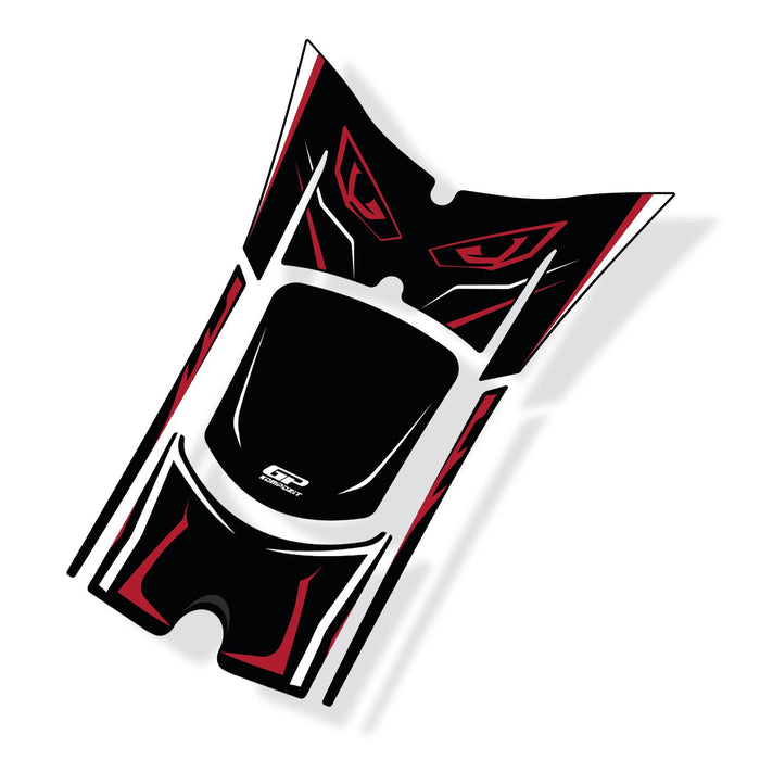 GP Kompozit Tank Pad / Fuel Tank Protector Red Compatible with Honda PCX125 / PCX150 2025-2026
