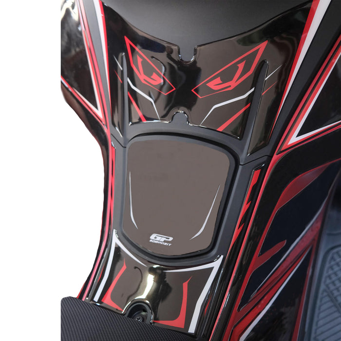 GP Kompozit Tank Pad / Fuel Tank Protector Red Compatible with Honda PCX125 / PCX150 2025-2026