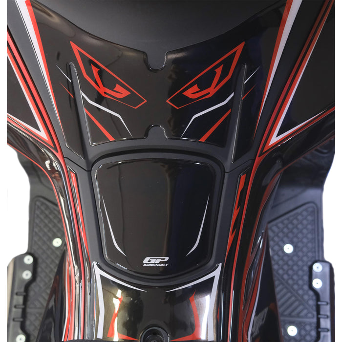 GP Kompozit Tank Pad / Fuel Tank Protector Red Compatible with Honda PCX125 / PCX150 2025-2026