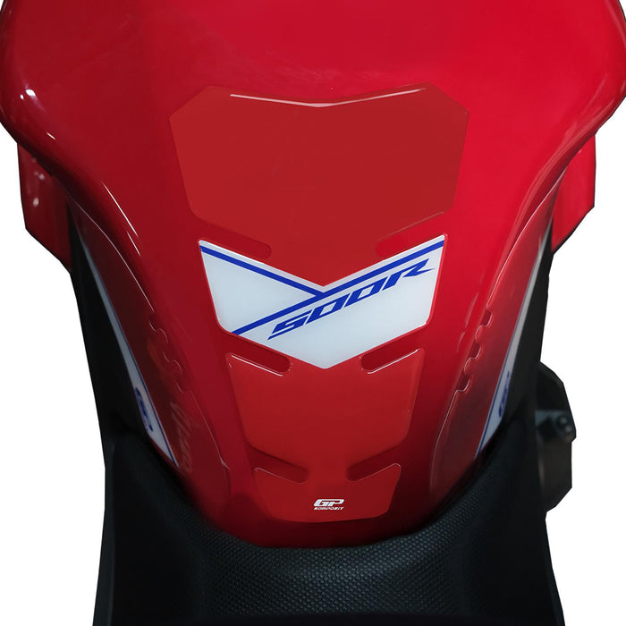 GP Kompozit Tank Pad Set Red Compatible For Honda CBR500R 2025