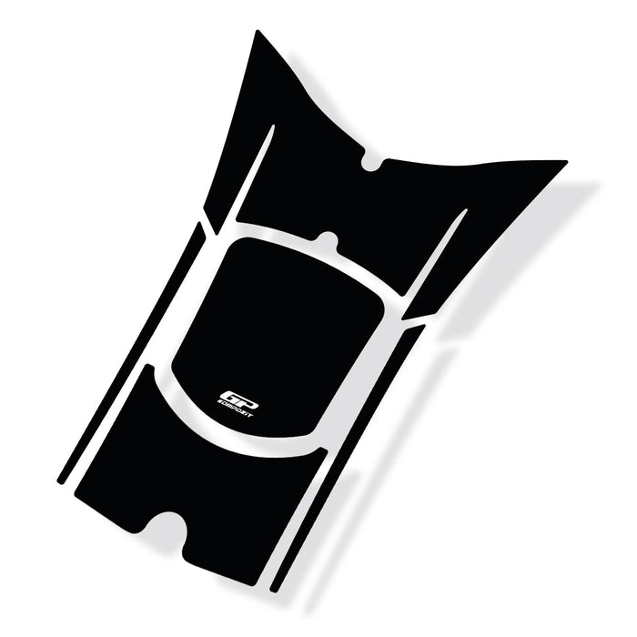 GP Kompozit Tank Pad / Fuel Tank Protector Black Compatible with Honda PCX125 / PCX150 2025-2026