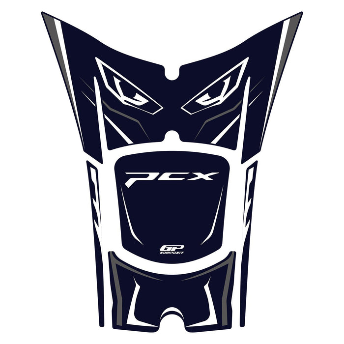 GP Kompozit Tank Pad / Fuel Tank Protector Blue Compatible with Honda PCX125 / PCX150 2025-2026