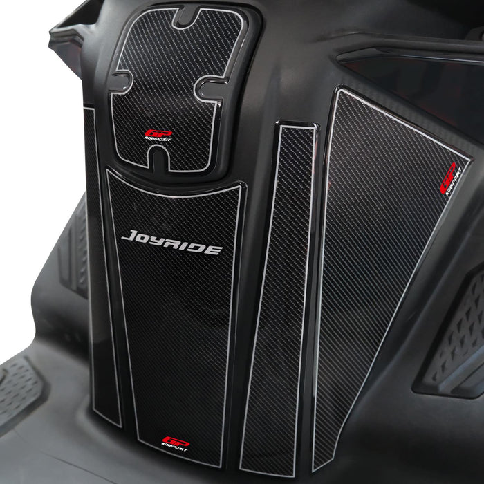 GP Kompozit Tank Pad Set Carbon Compatible For SYM Joyride 300 2023-2025