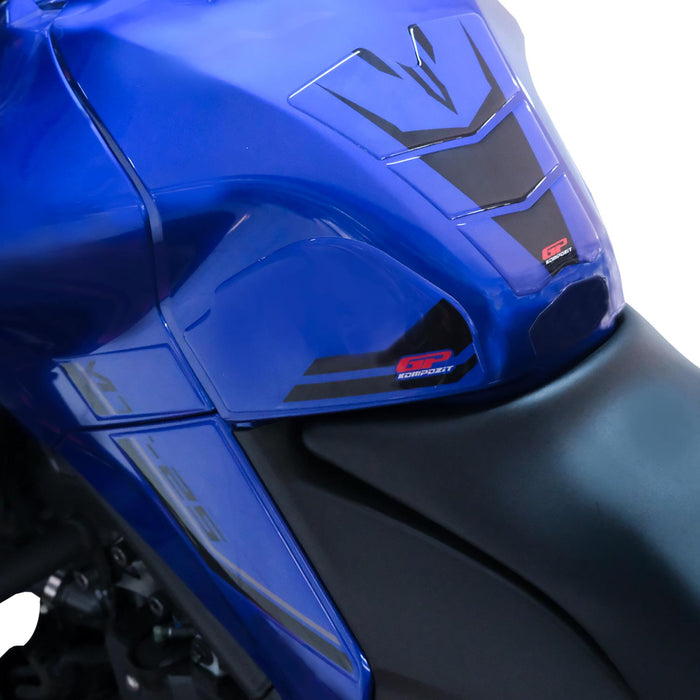 GP Kompozit Tank Pad Set Blue Compatible For Yamaha MT-25  2020-2024