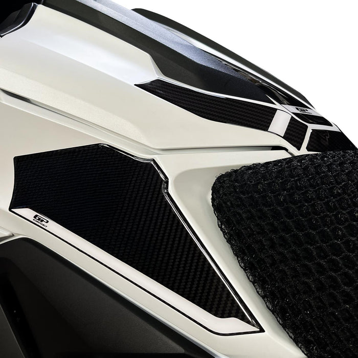 GP Kompozit Tank Pad Set White-Carbon Compatible For Honda NC750X 2025