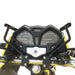 Parabrisas touring en Honda CB125F - primer plano del soporte de montaje