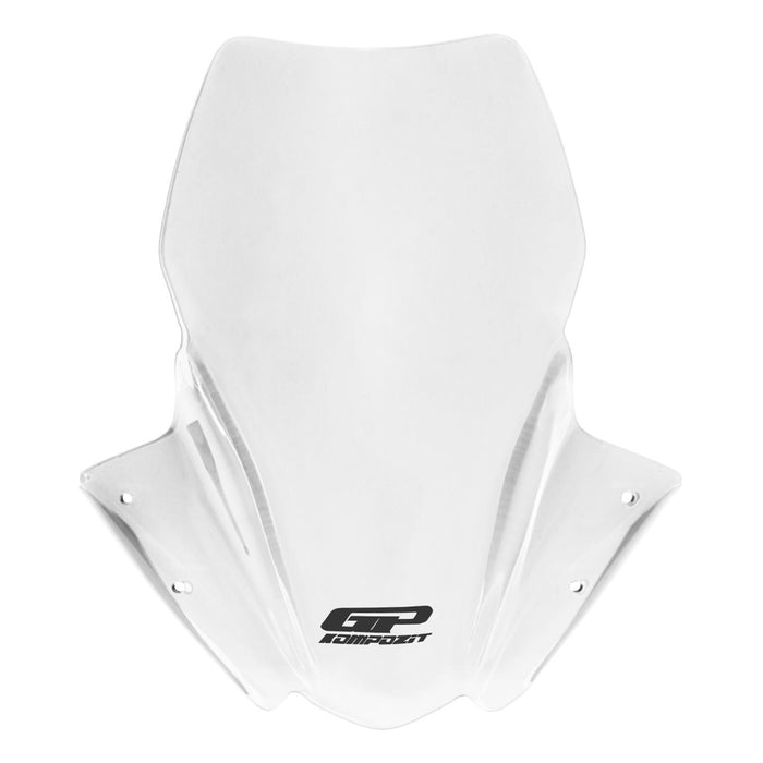 GP Kompozit Windshield Windscreen Clear Compatible For Triumph Street Triple 765 R / 765 RS / 765 S / 660 S 2017-2019