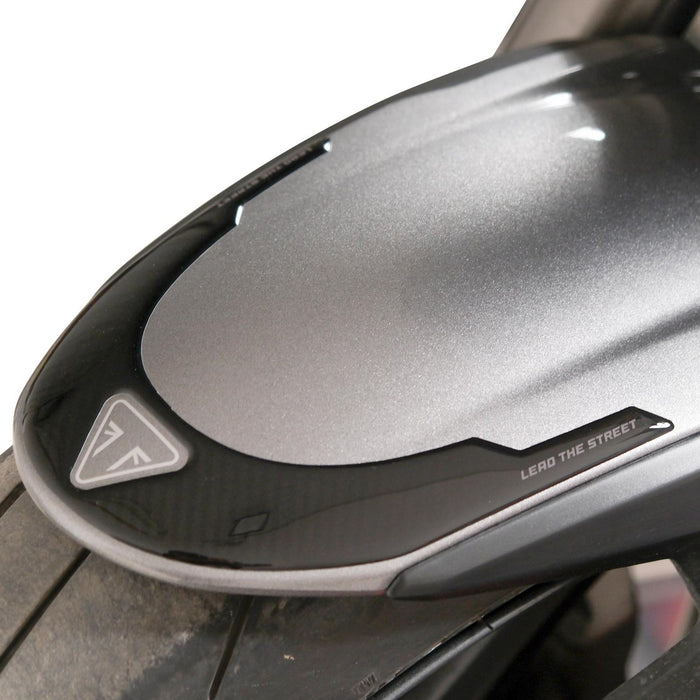 GP Kompozit Tank Pad Set Black-Carbon Compatible For Triumph Street Triple 765 RS 2023-2024