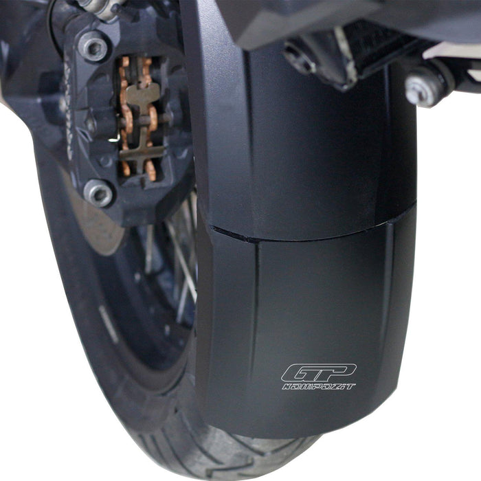 GP Kompozit Extension de garde-boue avant noire compatible avec Triumph Tiger 1200 2014-2016 