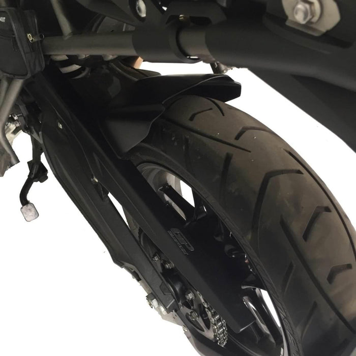 GP Kompozit Garde-boue arrière noir compatible pour Triumph Tiger 800 2013-2017 