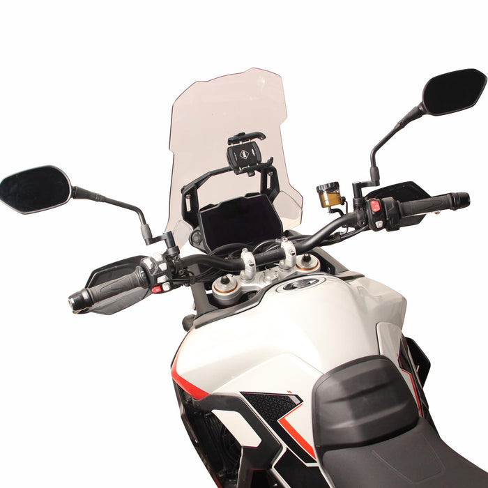 GP Kompozit Mirror Riser Extenders Black Compatible For Triumph Tiger 900 2020-2024