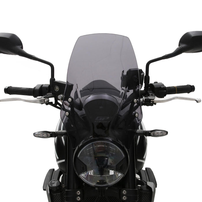 GP Kompozit Windshield Windscreen Clear Compatible For Triumph Trident 660  2021-2023