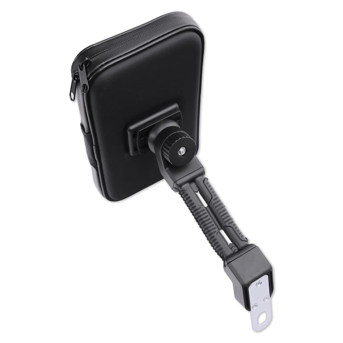 GP Kompozit TTR02 Universal Waterproof Motorcycle Phone Mount Black – Free Colorful Buff Neck Warmer