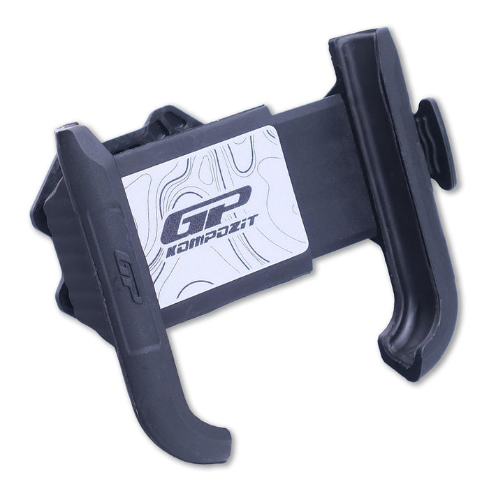 GP Kompozit Universal TTR04 Motorbike Phone Holder Mount, Anti Vibration Motorcycle Phone Holder White-Black