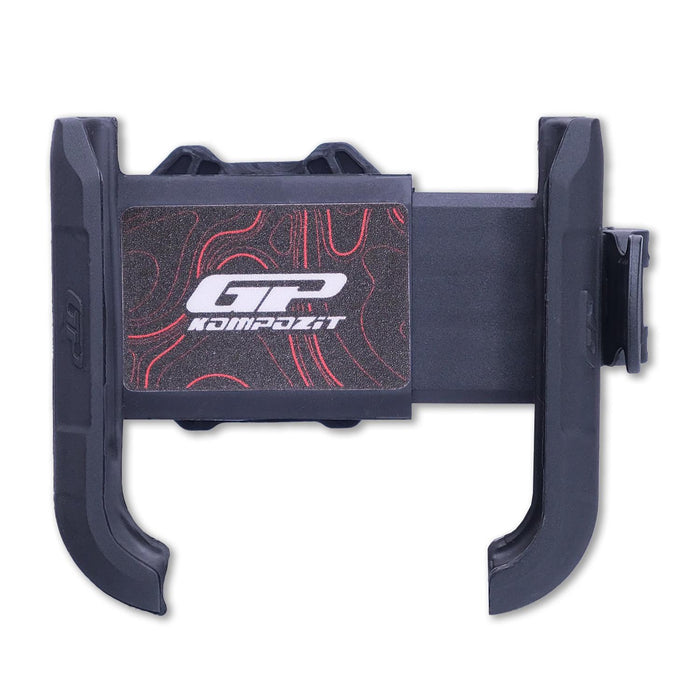 GP Kompozit Universal TTR04 Motorbike Phone Holder Mount, Anti Vibration Motorcycle Phone Holder Black-Red