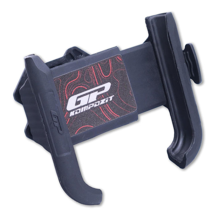 GP Kompozit Universal TTR04 Motorbike Phone Holder Mount, Anti Vibration Motorcycle Phone Holder Black-Red