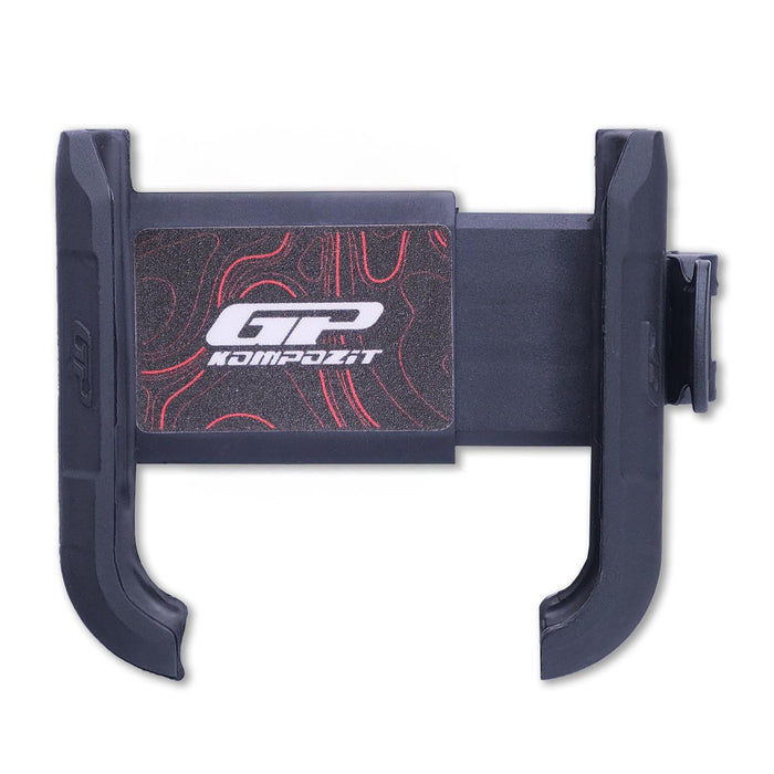 GP Kompozit Universal TTR04 Motorbike Phone Holder Mount, Motorcycle Phone Holder Black-Red