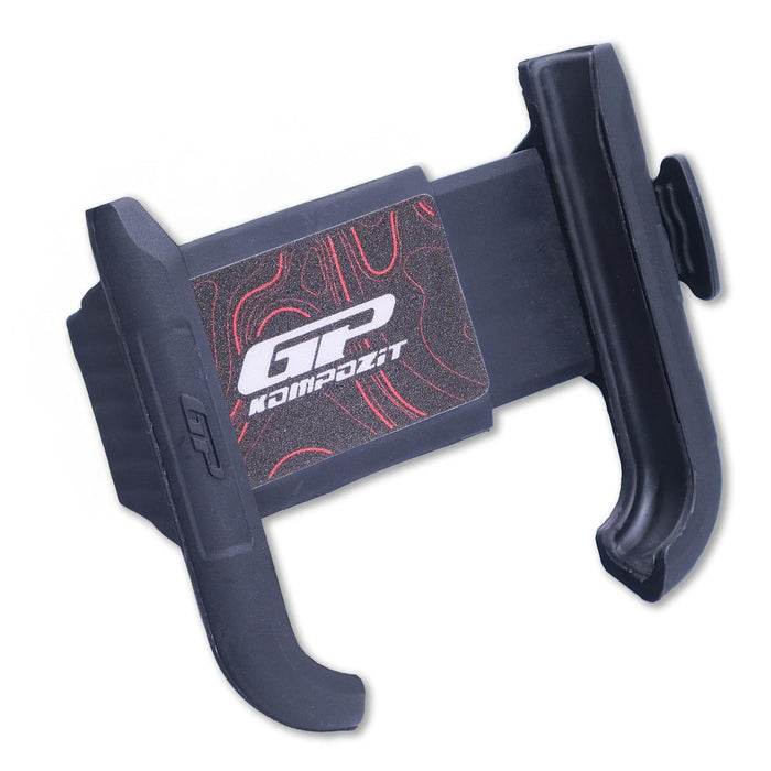 GP Kompozit Universal TTR04 Motorbike Phone Holder Mount, Motorcycle Phone Holder Black-Red