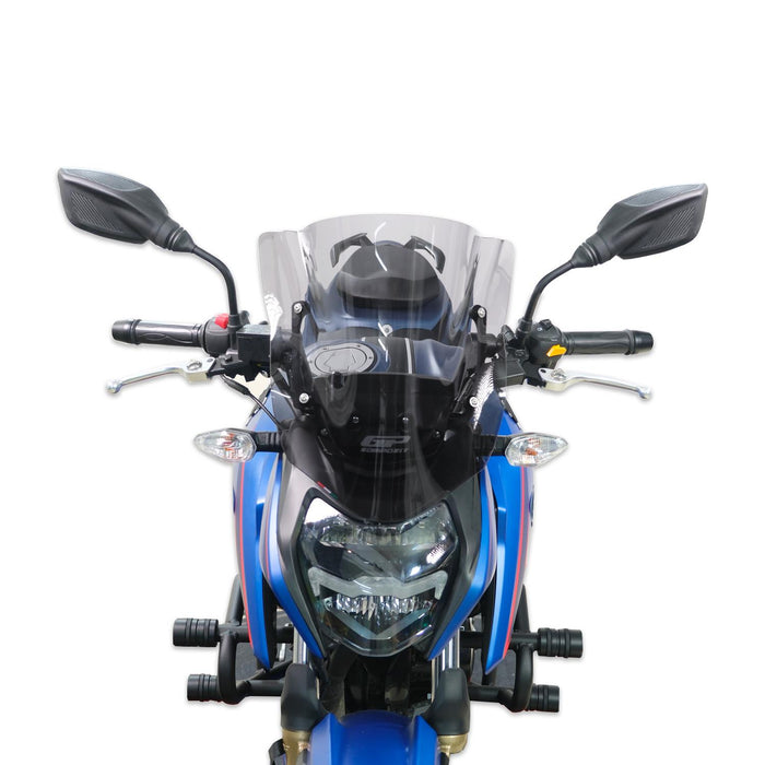 GP Kompozit Windshield Windscreen Smoked Compatible For TVS Apache RTR 200  2024