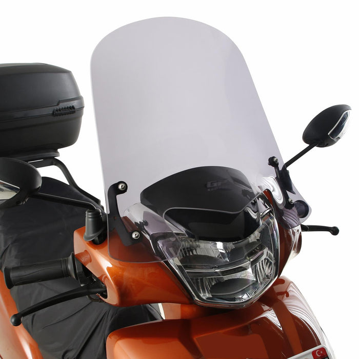 GP Kompozit Windshield Windscreen Clear Compatible For TVS Jupiter 110 / Jupiter 125  2023-2024