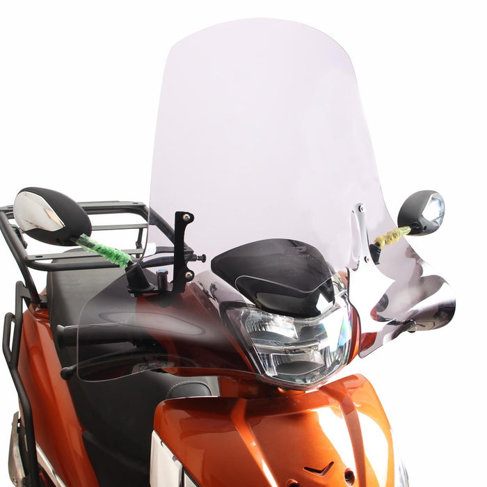 GP Kompozit Windshield Windscreen Clear Compatible For TVS Jupiter 125 2023-2024