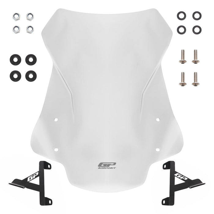 GP Kompozit Windshield Windscreen Clear Compatible For TVS Ntorq 125  2024