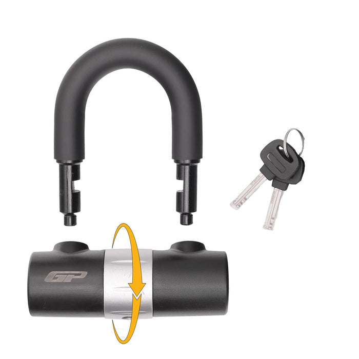 GP Kompozit Unbreakable Heavy Duty Security Chain For Motorcycle with 2 Keys (150cm Long / 10mm Thick) Motorbike, Bike, Generator, Gates