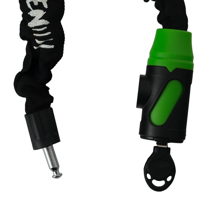 GP Kompozit Unbreakable Heavy Duty Security Chain For Motorcycle with 2 Keys (200cm Long / 8mm Thick) Motorbike, Bike, Generator, Gates