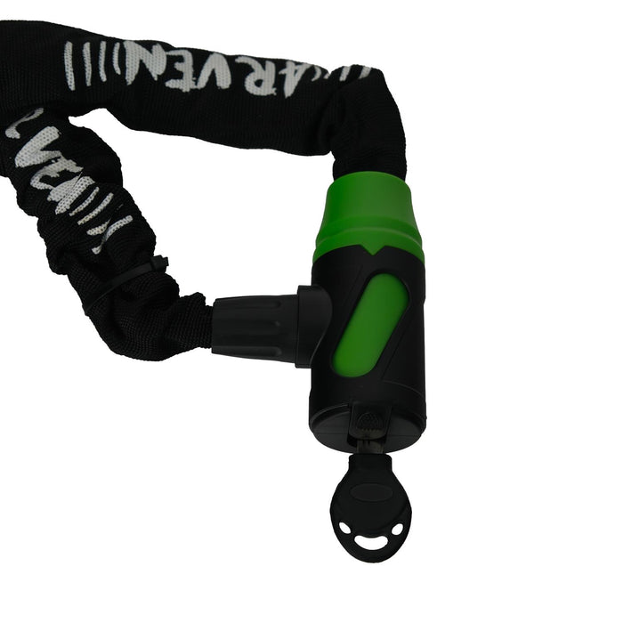 GP Kompozit Unbreakable Heavy Duty Security Chain For Motorcycle with 2 Keys (200cm Long / 8mm Thick) Motorbike, Bike, Generator, Gates