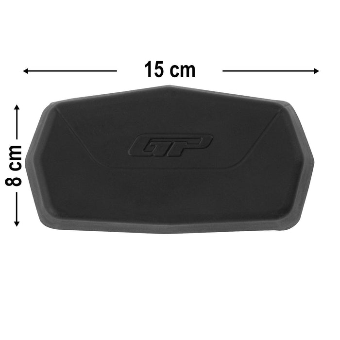 GP Kompozit Universal 15x8cm Backrest Top Case Pad Black