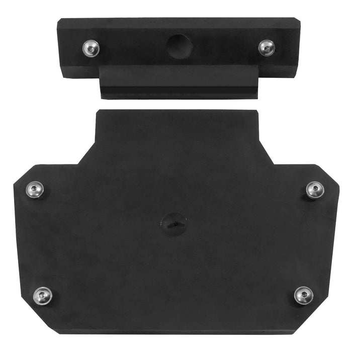GP Kompozit Universal 21X20cm Backrest Top Case Pad Black