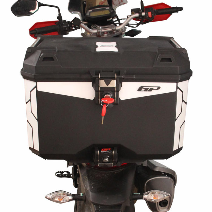 GP Kompozit Universal 45 lt Plactic Motorcycle Top Case Black