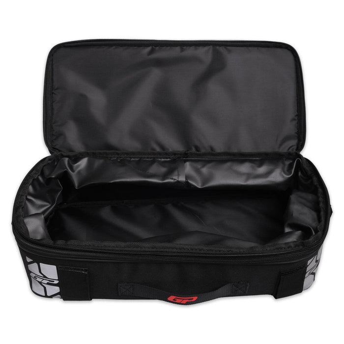 GP Kompozit Universal 40 lt x 2 Aluminum Motorcycle Pannier Sides Cases Gray & Compatible Expandable Multifunctional Luggage Bag