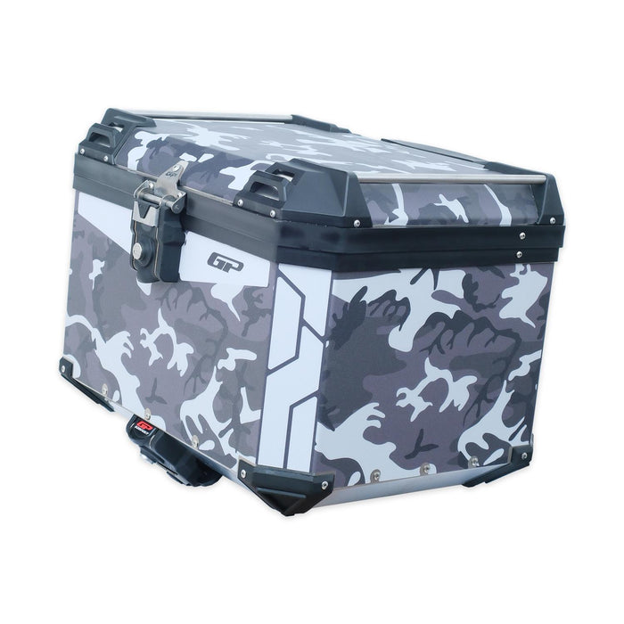 GP Kompozit Universal 57 lt Aluminum Motorcycle Top Case DSN01