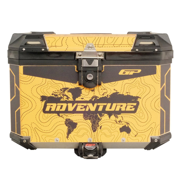 GP Kompozit Universal 57 lt Aluminum Motorcycle Top Case DSN10