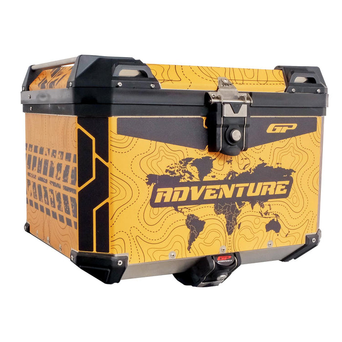 GP Kompozit Universal 57 lt Aluminum Motorcycle Top Case DSN10