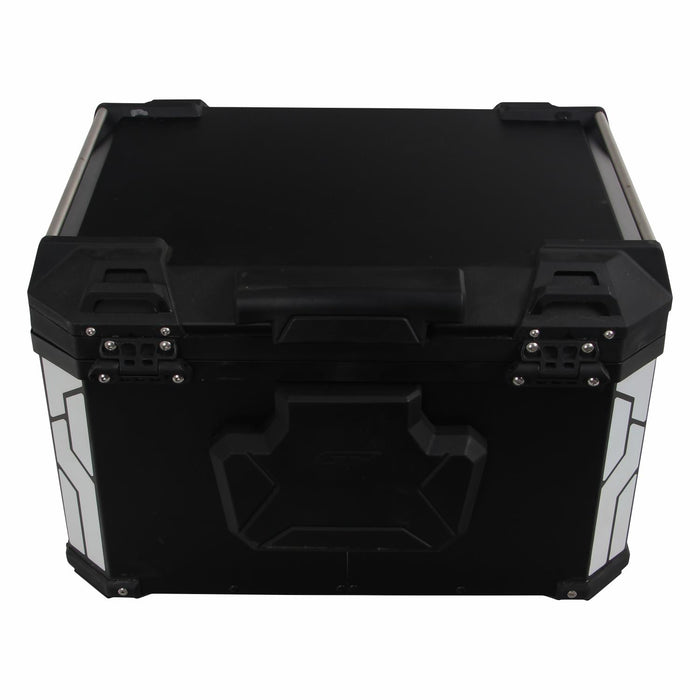 GP Kompozit Universal 57 lt Aluminum Motorcycle Top Case Black