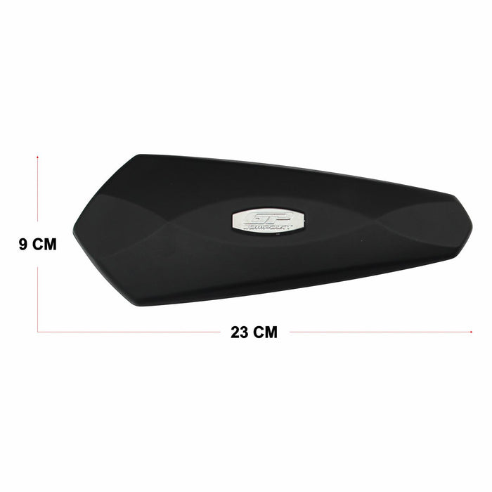 GP Kompozit Universal Side Fairing Cover Black 9x23 cm