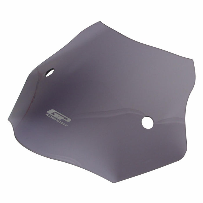 GP Kompozit For Universal Short Windshield Windscreen With Bracket Smoked