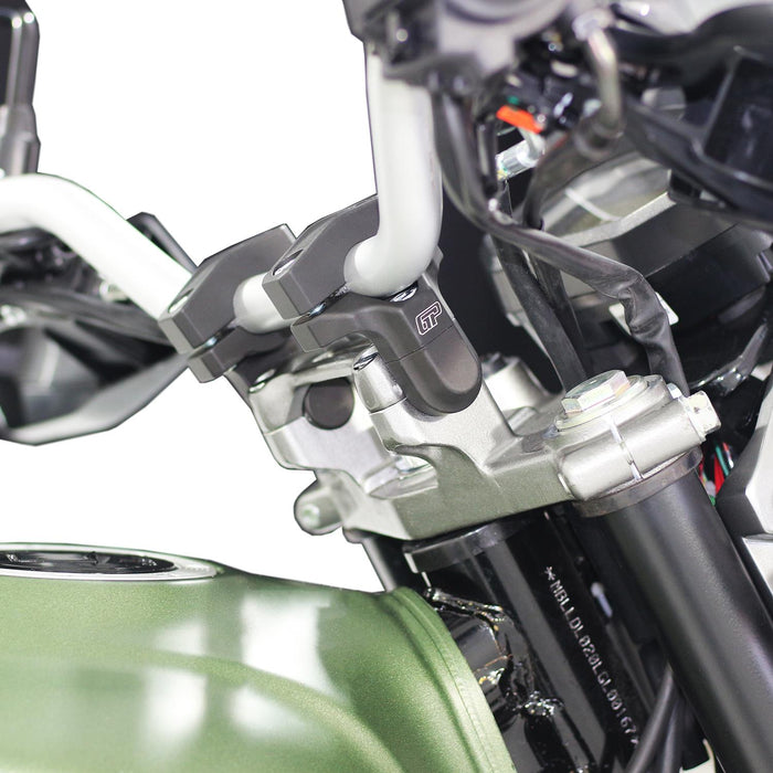 GP Kompozit pour rehausseur de guidon réglable universel gris 