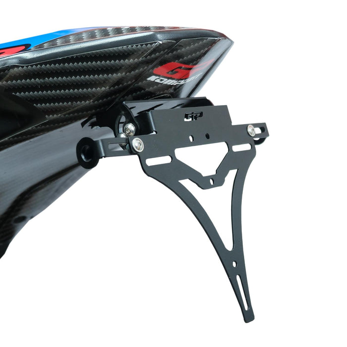 GP Kompozit Universal Adjustable Folding License Plate Mount, Tail Light Holder Rear Bracket