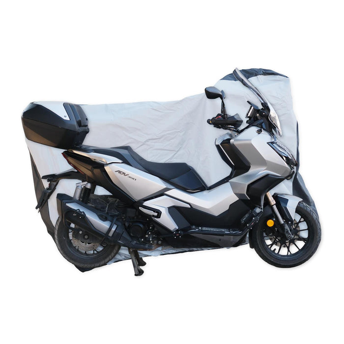 GP Kompozit Universal Indoor/Outdoor Waterproof Motorcycle Cover, Motorcycle Sun Cover, Small Size