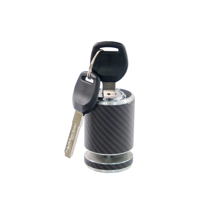 GP Kompozit Candado de disco para motocicleta universal de carbono resistente a la intemperie y antirrobo