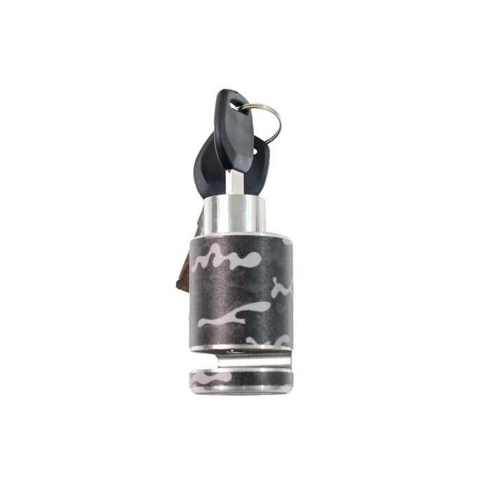 GP Kompozit para bloqueo de disco de motocicleta universal negro-gris resistente a la intemperie y antirrobo