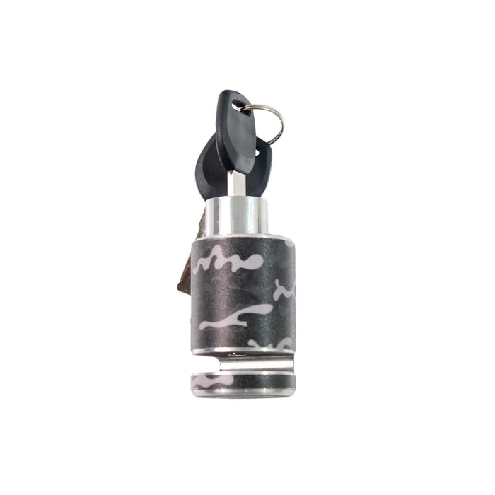GP Kompozit para bloqueo de disco de motocicleta universal negro-gris resistente a la intemperie y antirrobo