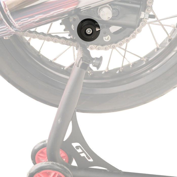 GP Kompozit Universal Paddock Lift Stand Swingarm Spools Sliders Black