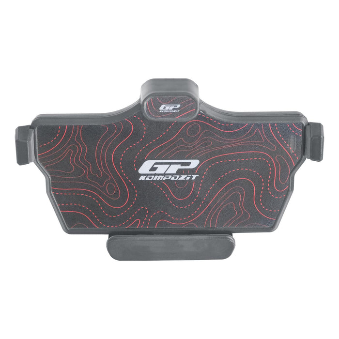 GP Kompozit Universal TTR08 Motorbike Phone Holder Mount, Anti Vibration Motorcycle Phone Holder Red-Black