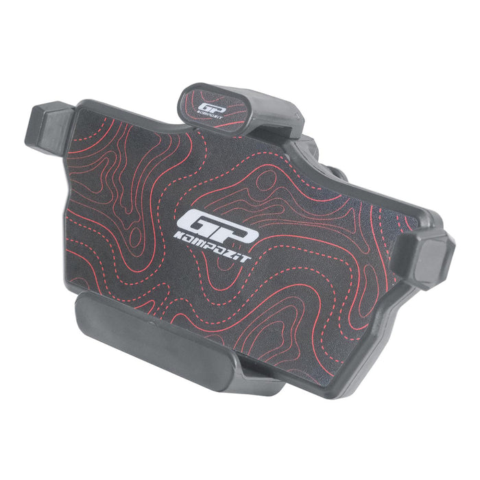 GP Kompozit Universal TTR08 Motorbike Phone Holder Mount, Anti Vibration Motorcycle Phone Holder Red-Black