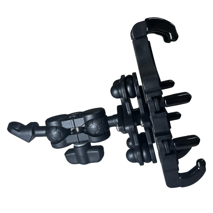 GP Kompozit Universal TTR12 Motorbike Phone Holder Mount, Anti Vibration Motorcycle Phone Holder Black